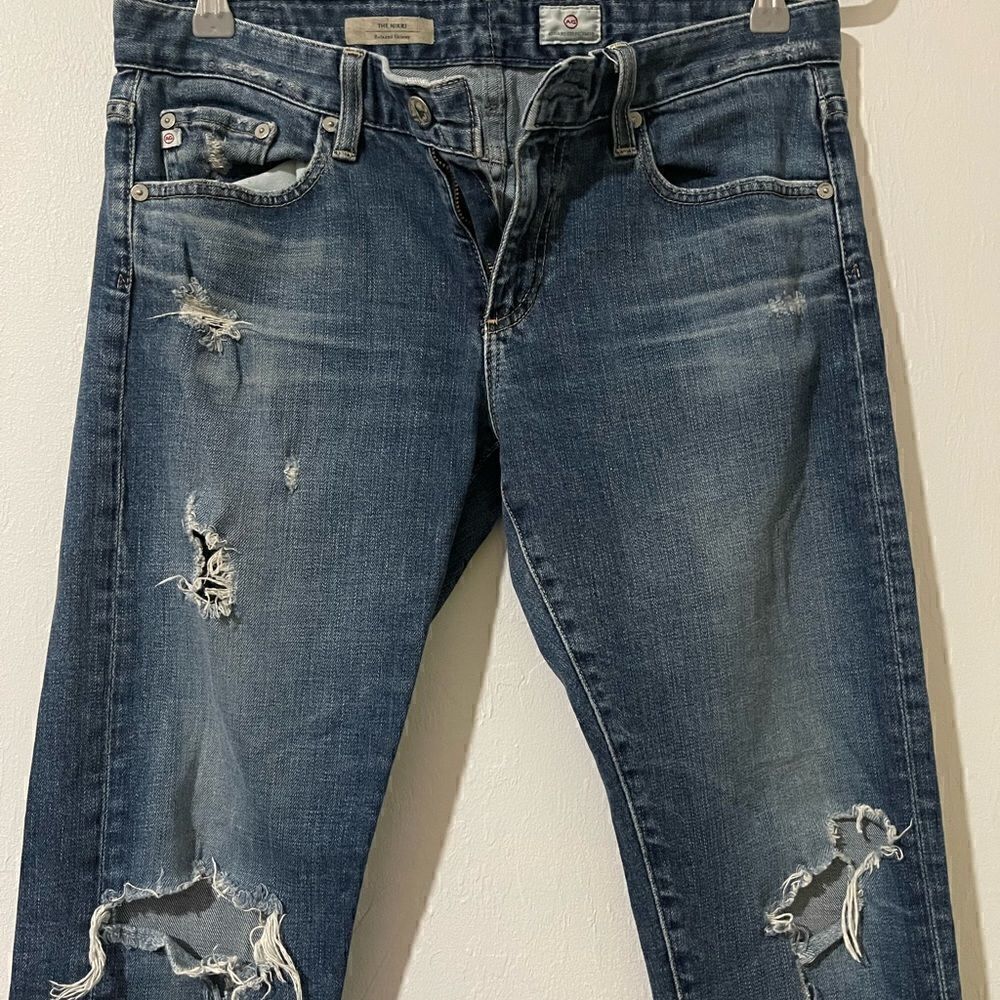 AG Adriano Goldschmied The Nikki relaxed skinny jeans 27R - Picture 11 of 11